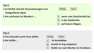 Goethe Zertifikat B1 Hören Modelltest mit Antworten am Ende  Vid  237 [upl. by Nomelc]