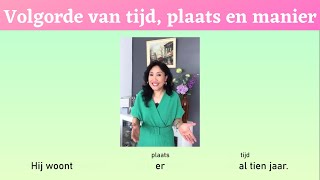 Volgorde van tijd plaats en manier [upl. by Lokkin]