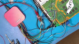 PS4 slim SAF006 using Analyser to find UART ports for UART and Error code data [upl. by Orola928]