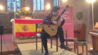 2016 Klassik im Kloster  Granada und Astuias aus der Suite española  Johanna Beisteiner [upl. by Yk]