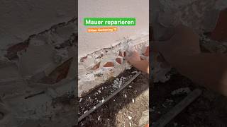 Mauer reparieren mit Mörtel  Urban Gardening 12 [upl. by Lougheed]