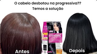 Pode pintar o cabelo no mesmo dia da progressiva [upl. by Oxley]