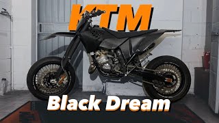 Finiamo il KTM Black Dream 😍🖤  Restauro KTM EXC 125 EP4 [upl. by Dobson323]