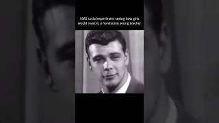 Social experiment in 1965 handsome teacher girls reactions are priceless [upl. by Gault]