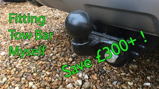 Fitting a Witter Tow Bar to a Hyundai Santa Fe How to [upl. by Lamrej248]