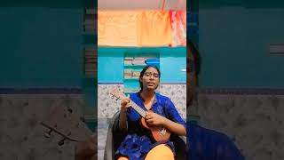 ukulelecoversong divotionalsong Hate Kali Mukhe kali song cover by Annwesa Ghorui [upl. by Roxana]