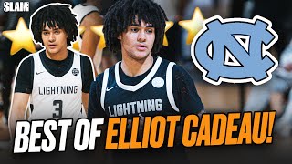 The BEST OF Elliot Cadeau‼️👀 UNC Commit Made HS Basketball Look EASY 🔥  FULL EYBL Highlights [upl. by Neemsaj477]