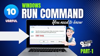 Top 10 Windows RUN COMMANDS Every User Should Know Part 1 🚀 [upl. by Randa96]