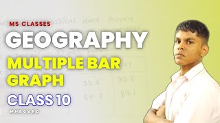 GEOGRAPHY  MULTIPLE BAR GRAPH  CLASS 10 MHBOARD [upl. by Laiceps]