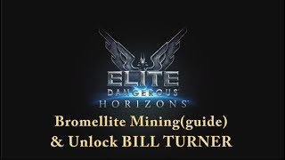 Elite Dangerous Bromellite Mining guide [upl. by Daniel]