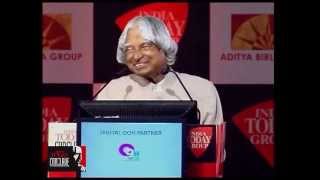 Dr APJ Kalam The nation is bigger than the political system  India Today Conclave 2013 [upl. by Nygem835]