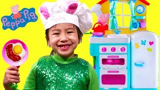 Jannie Pretend Play Cooking Kitchen Toyset [upl. by Haerle417]