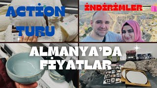 ACTİON TURU ALMANYA’DA FİYATLAR ALMANYA DA YAŞAM GÜNLÜK VLOG🛍️🛒 [upl. by Weinstein]