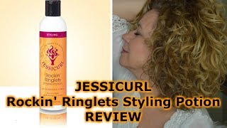 Jessicurl Rockin Ringlets Styling Potion REVIEW [upl. by Atter]