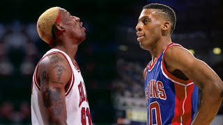 Dennis Rodman Top 10 Christmas Day Plays [upl. by Ididn143]