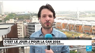 Jour de lancement pour la CAN 2024 • FRANCE 24 [upl. by Malissia]