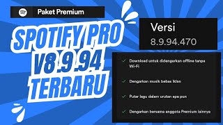 SPOTIFY PREMIUM PRO MOD APK TERBARU V8994  NO ADS  WORK LOGIN  LATEST VERSION [upl. by Feeney]