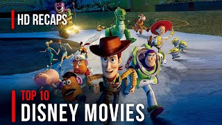 Top 10 Best Disney Movies 20002024  MustWatch Disney Classics  Toystory [upl. by Lane]