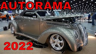 AUTORAMA 2022 in Detroit WITH CHIP FOOSE HORNY MIKE AND BRIAN quotCHUCKYquot DAVIS [upl. by Erleena]