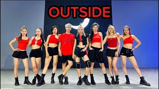 OUTSIDE Remix  Trang Ex Dance Fitness  Choreography by Trang Ex [upl. by Birmingham]