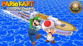 Mario Kart Double Dash  Mirror Flower Cup  Luigi amp Toad Gameplay [upl. by Farlay]