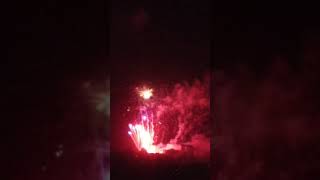 Denbigh town fireworks 2024 [upl. by Suoirtemed]