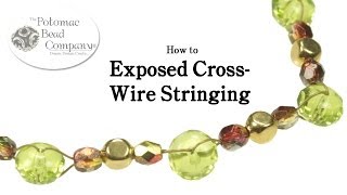 Exposed Cross Wire Stringing [upl. by Esaele]