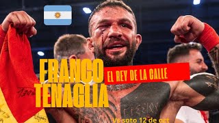 FRANCO TENAGLIA PELEA ESTE 12 DE OCTUBRE EN BARE KNUCKLE  TODA LA INFO ACÁ [upl. by Adniroc]