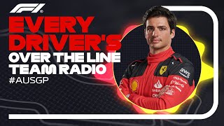 Every Drivers Radio At The End Of Their Race  2023 Australian Grand Prix [upl. by Alegnasor]