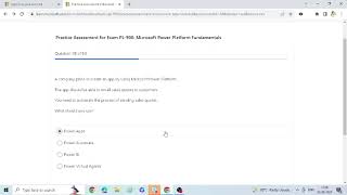 PL900 Exam Microsoft Power Platform Fundamentals [upl. by Margeaux179]