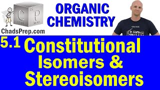 51 Overview of Isomers  Constitutional Isomers and Stereoisomers  Organic Chemistry [upl. by Skerl]