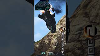 Planetside 2 Gameplay Hossin Hills VANGUARD Gunner kills Bomber Plane gaming fps planetside2 [upl. by Omolhs]