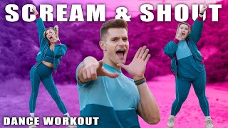 william  Scream amp Shout ft Britney Spears  Caleb Marshall  Dance Workout [upl. by Absa588]