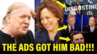 WOW Trump GETS BLITZED by ATTACK ADS from Kamala [upl. by Harding]