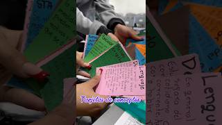 Tarjetas de conceptos creativas📖✨ quiubokaren youtubeshorts docencia tarjetas [upl. by Domenico]