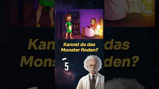 👻Kannst du das Monster finden 🕵️✔️ LustigeFrage7P quiz fragen [upl. by Tades]