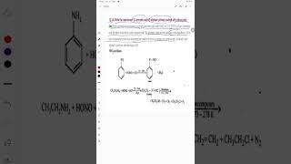 Write the reactions of i aromatic and ii aliphatic primary amines with nitrous acid [upl. by Jacoby]