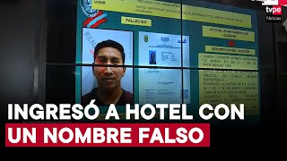 Feminicidio en Comas PNP brinda detalles del hallazgo del cuerpo del efectivo en hotel de SJL [upl. by Gurango]