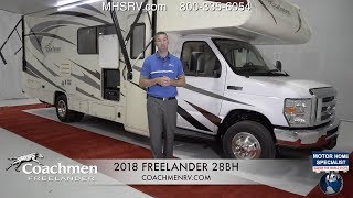 2018 Coachmen Freelander 28BH All New Power Bunk Class C RV for Sale  MHSRVcom [upl. by Ecirual]