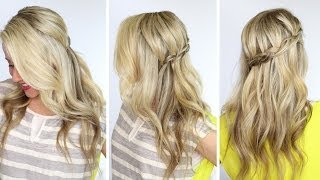 Dutch Waterfall Braid  DIY [upl. by Adnarom]