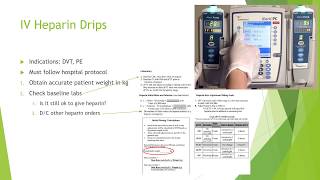 Continuous Heparin Infusions [upl. by Lean]