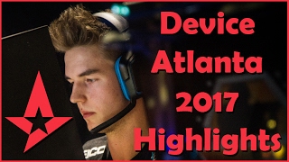 CSGO  Device Atlanta 2017 Highlights [upl. by Gilder54]