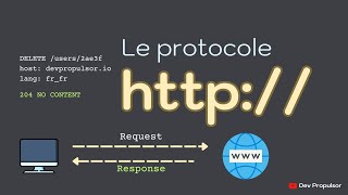 Le protocole HTTP [upl. by Aicirtak]