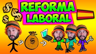 La REFORMA LABORAL 2022 España  ¿Qué cambios pone [upl. by Danczyk340]