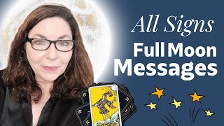 All Signs Full Moon in Sagittarius Astrology amp Tarot Messages with Stella Wilde [upl. by Rosenzweig]