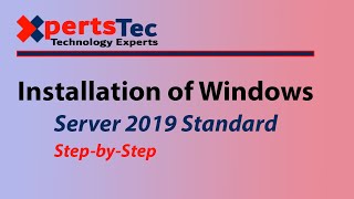 Installation of Windows Server 2019 Standard  Step by Step [upl. by Evalyn]