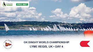 Highlights from Day 4 at the 2023 OK Dinghy World Championship in Lyme Regis [upl. by Juna]