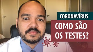 CORONAVÍRUS  Como são os testes para o COVID19 Saiba sobre PCR teste rápido e sorologia [upl. by Abey677]