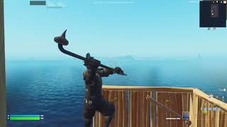 New GAFFI STICK Pickaxe Gameplay In Fortnite [upl. by Gibe199]