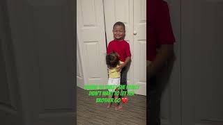 That moment made my day 🥰 brothersister happy love support shorts cute happybabymoments [upl. by Babb]